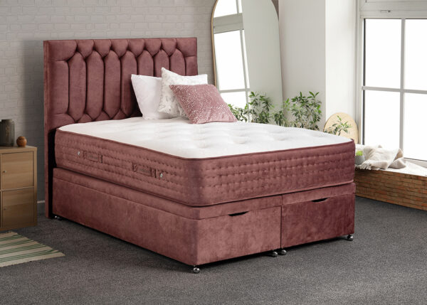 Verdi-Promise red-brown double bed