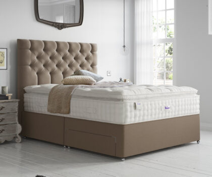 Relyon bed with mattress Luxury Silk