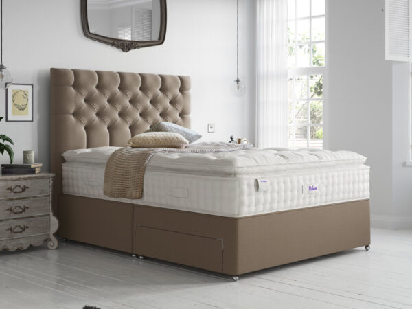 Relyon bed with mattress Luxury Silk